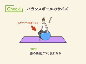 バランスボールのおすすめや選び方 最適なボールサイズって Mukachi